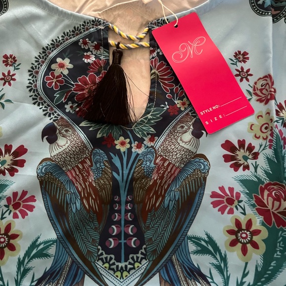 Bohemian Blue Printed Top - Picture 8 of 14